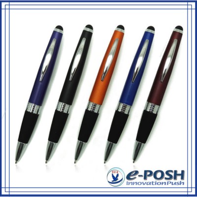 Promotional aluminum color ipad stylus pen for business advertising