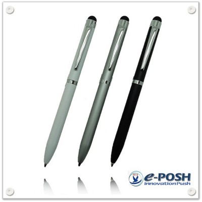 Metal multi-functional touch screen and PDA 3 in 1 ball pen