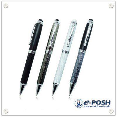 Luxury high quality metal jumbo stylus ball pen