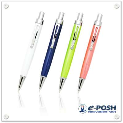 Click action metal mini ball pen