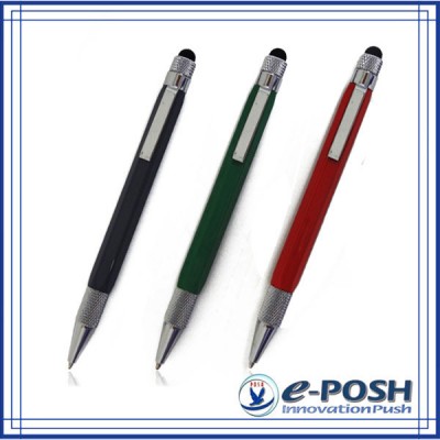 Special surface design metal stylus pen for iphone htc